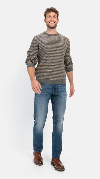 Image du produit Camel Active Mouline Pull en tricot à rayures (XXL)