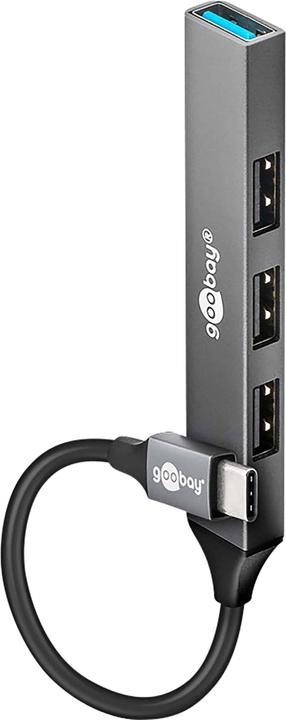 Produktbild Goobay Slim (USB-C, 4 Ports)