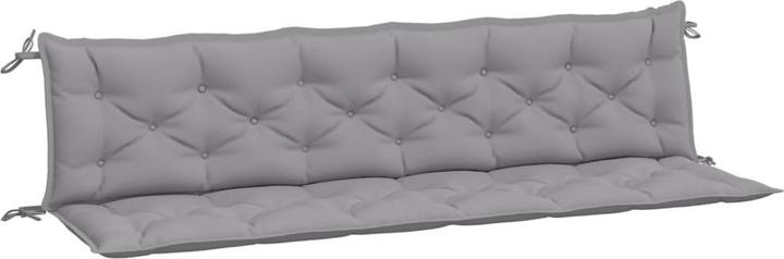 Actual product image VidaXL Garden bench cushions 2 pcs. O x ford fabric (200 x 50 x 7 cm)