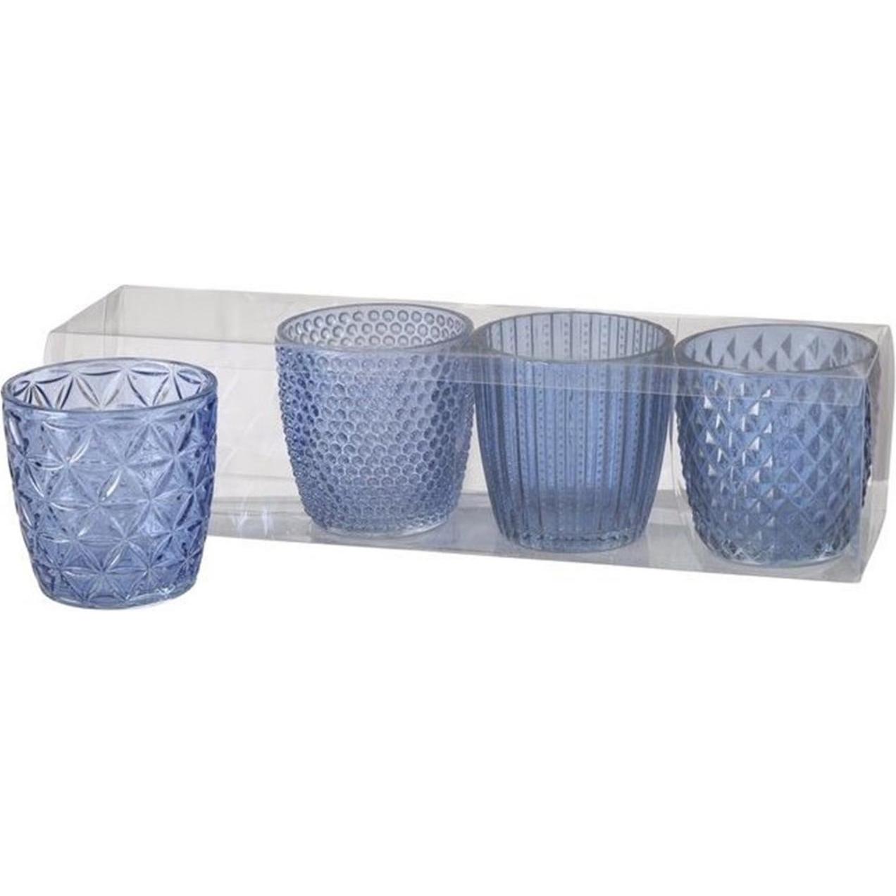Boltze Home, Windlicht, Marilu (4 x, 8 x 8 x 31 cm)