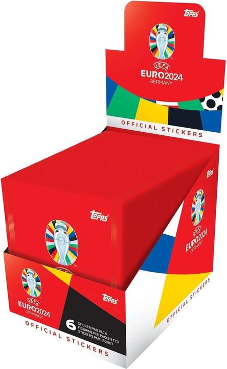 Topps Euro 2024 - Display (Deutsch, Englisch, Französisch, Italienisch, Schweizerdeutsch, Booster Display)