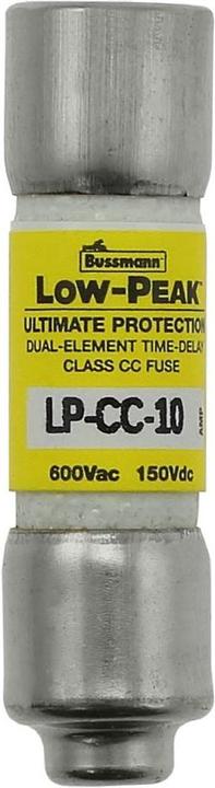 Immagine prodotto Eaton MOE LOW PEAK CC TIME DELAY LP-CC-10 Fusibile a bassa tensione, 10A, CA 6 (10 A)