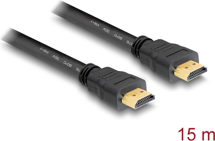 Actual product image Delock HDMI (Typ A) — HDMI (Typ A) (15 m, HDMI)