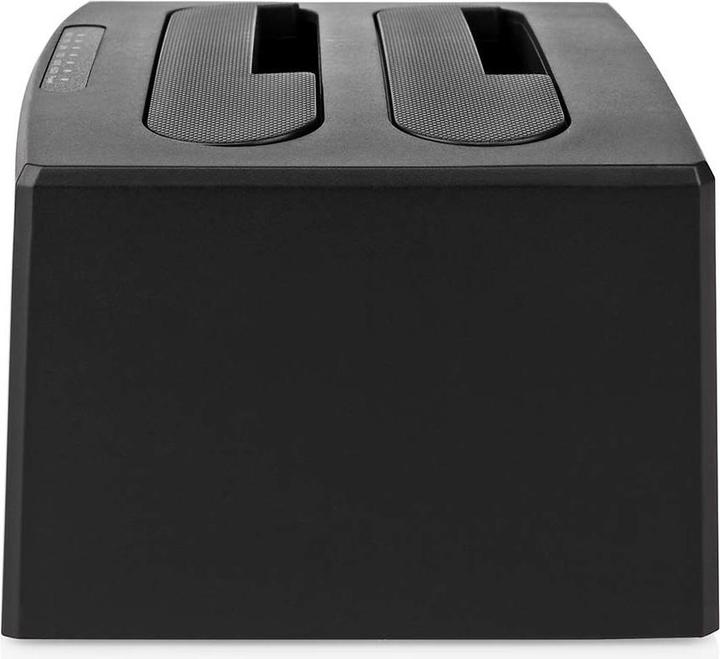 Actual product image Nedis Hard Drive Docking Station | USB 3.2 Gen1 | USB Type-A | 2 Hard Drives | 2.5 / 3.5 " | USB 3.2