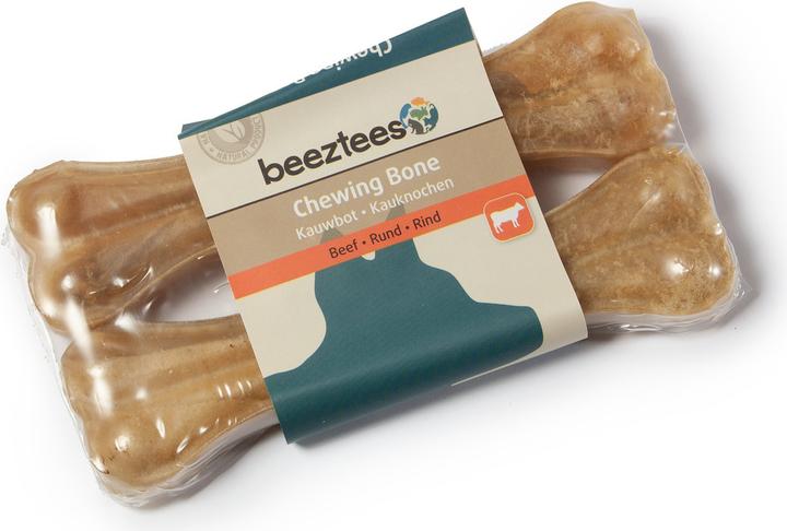 Produktbild Beeztees Kauknochen Rinderhaut (Junior, 2 Stk., 120 g)