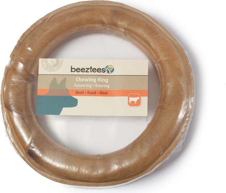 Actual product image Beeztees Chewing ring beef skin (1 pcs., 185 g)
