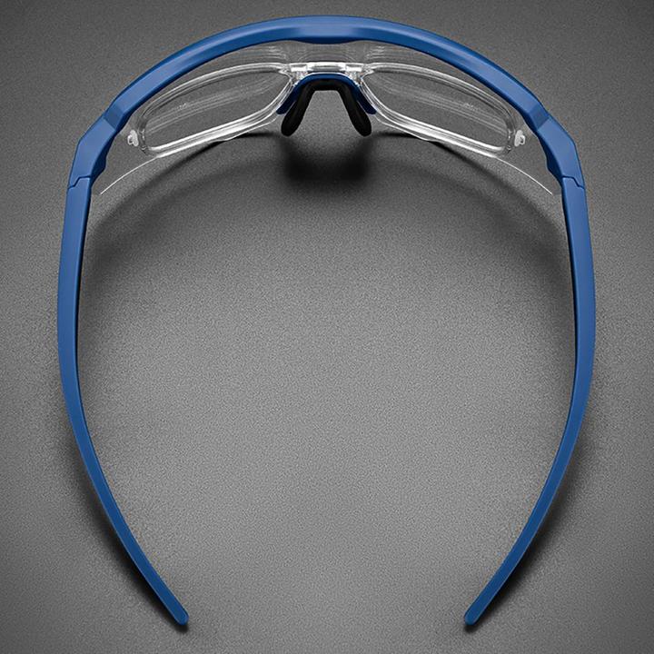 Image du produit Rockbros Lunettes de vélo polarisées avec protection UV et insert correcteur - Violet (Gris, Gris)