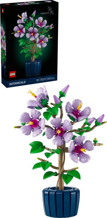 Actual product image LEGO Hibiscus (LEGO Botanical)