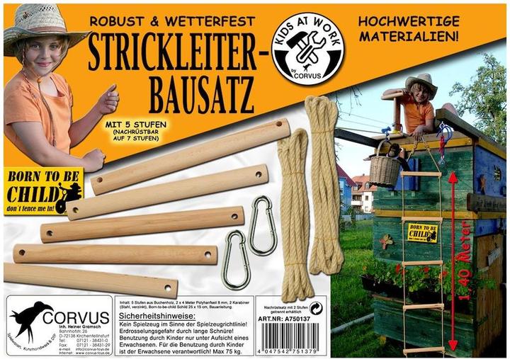 Corvus Toys Strickleiter Bausatz