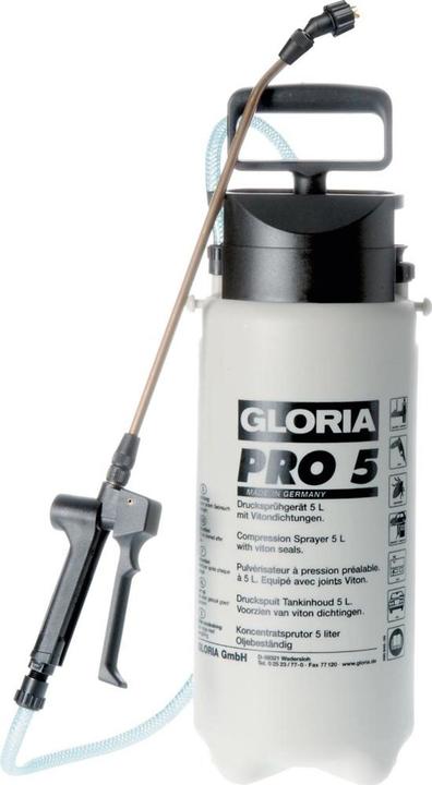 Gloria Drucksprüher Pro 5 Ölfest, 5 L (5 l)