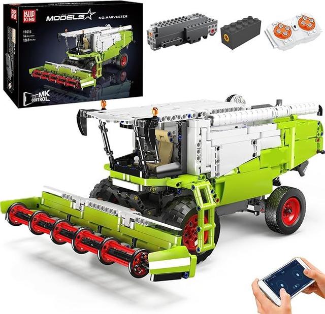 Mould King Claas Lexion 760 Harvester