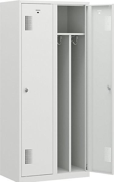 Produktbild eurokraft basic Garderobenschrank (80 cm, 180 cm)
