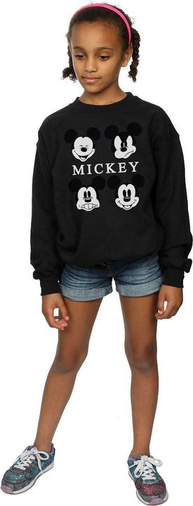 Immagine prodotto Disney Mickey Mouse Four Heads Felpa Ragazze (140, 146)