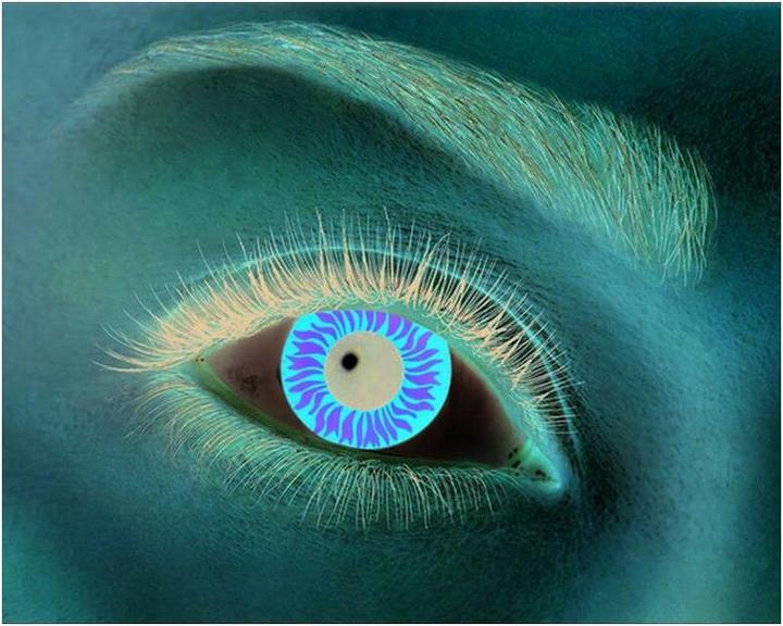 Immagine prodotto Zoelibat Lenti a contatto UV Wolf (Rosso, Giallo)