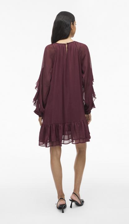 Produktbild Vila VIBINNA Rüschen Minikleid (36)