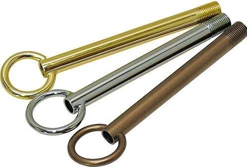 Produktbild Bendler 26720125.0030.2108 Aufhängröhrchen m. Ring messing glänz 5 STK