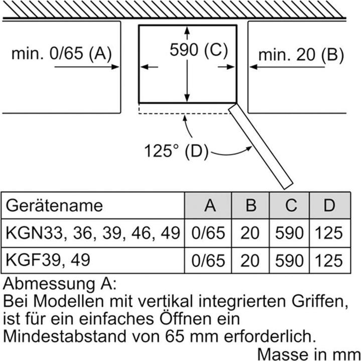 Produktbild Bosch Hausgeräte Kühl-, Gefrierschrank KGN36 VWED A++ (326 l)
