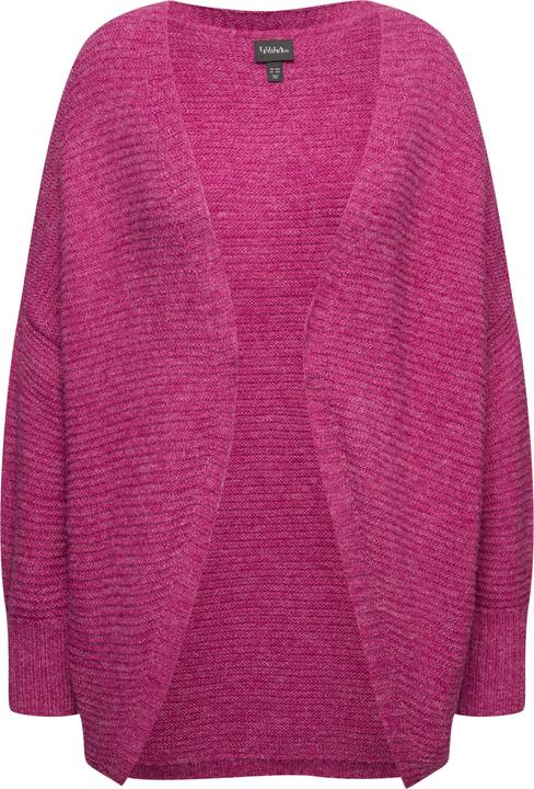 Produktbild Ulla Popken Strickjacke, Egg-Shape, Wollanteil, offene Form (58)