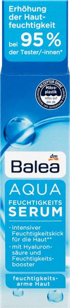 Actual product image dm Balea Serum Aqua Moisture (30 ml)