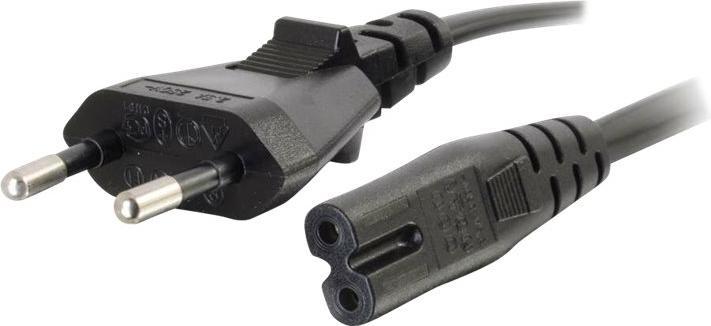 Produktbild C2G Cbl/3m CEE 7/7 to IEC 60320 C7 Pwr Cord (3 m)
