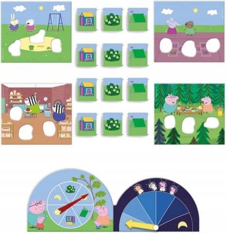 Actual product image Clementoni Peppa Pig - Hide and Seek (16739) (German)