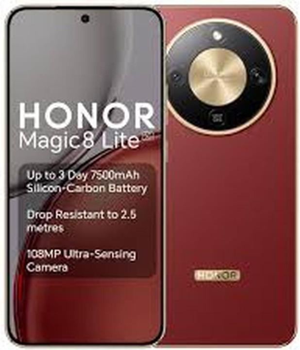 Produktbild Honor Magic8 Lite (512 GB, Reddish Brown, 6.79", Hybrid Dual SIM, 5G)