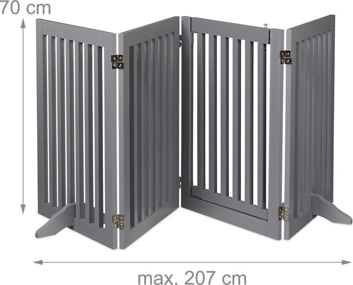 Produktbild Relaxdays Absperrgitter