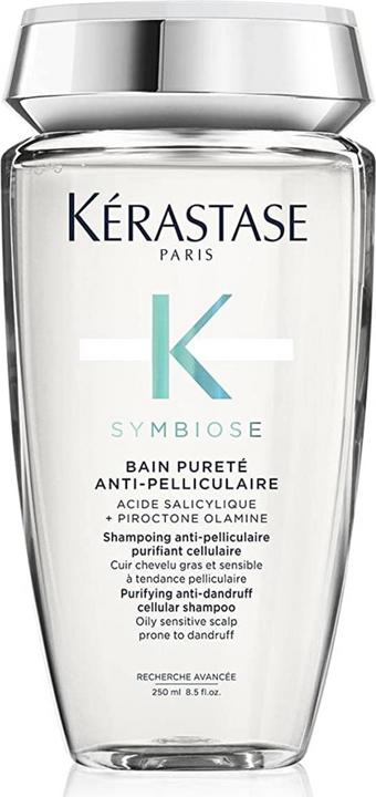 Symbiose Bain Pureté Anti-Pelliculaire (250 ml, Shampoing liquide)