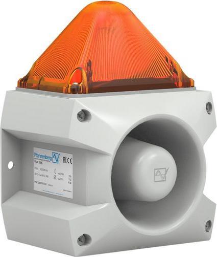 Produktbild Pfannenberg Optisch-akustischer Signalgeber PA X 5-05 24 DC AM 7035 Orange 24 V/DC 105 dB