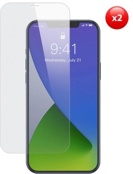 Actual product image Baseus 0.15mm Full Coverage Tempered Glass Film For iP 6.7inch 2020 (Secondary Hardening)(2pcs Pa... (2 pcs., Apple iPhone 12 Pro Max)