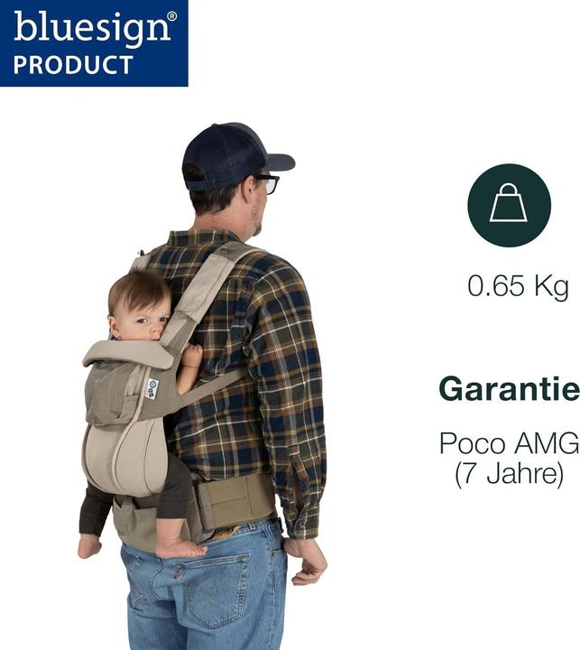 Productafbeelding Osprey Poco Soft Child Carrier LT Kindertragerucksack 62 cm