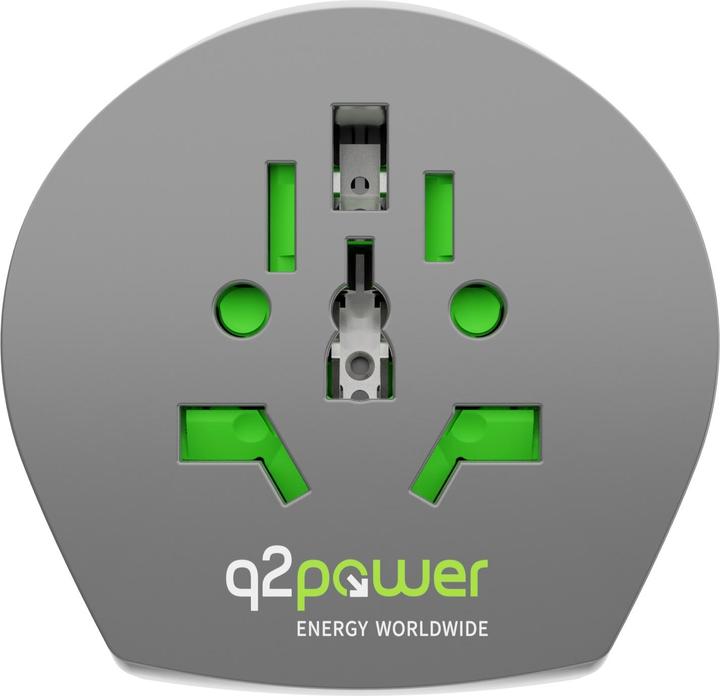 Image du produit Q2 Power Adaptateur de voyage Q2Power Monde