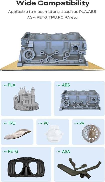 Produktbild Creality K2 Pro PEI mattierte Bauplatte (Ersatzteile)