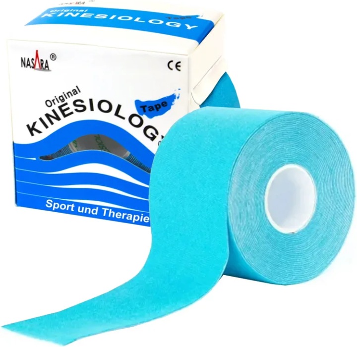 Actual product image Nasara Kinesiology tape 5cmx5m (5 m)