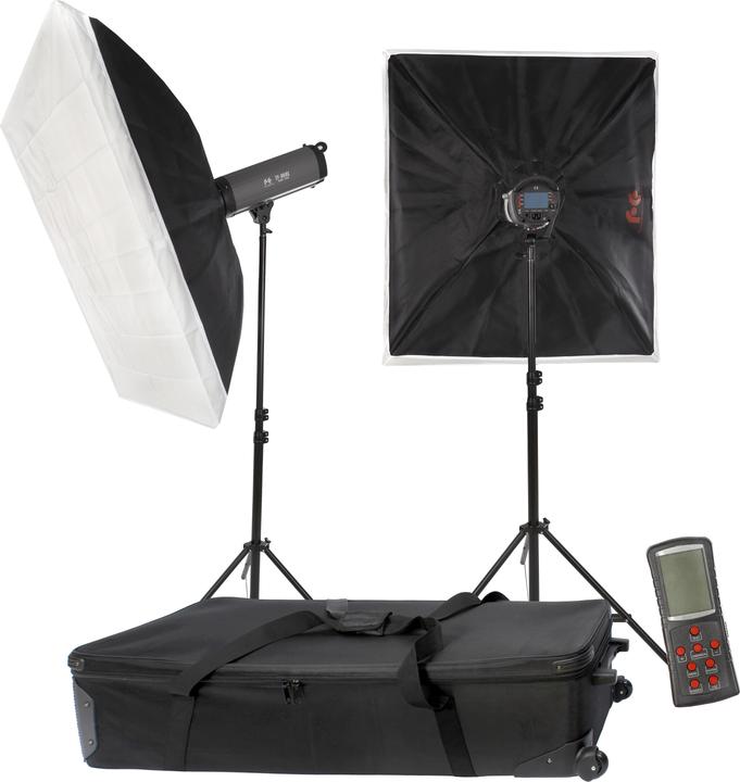 Image du produit Falcon Eyes Kit flash de studio TFK-21200L avec écran LCD (Set, 1200 Ws)