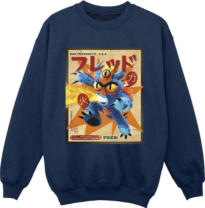 Image du produit Disney - Sweat BIG HERO BAYMAX FRED NEWSPAPER - Garçon (116)