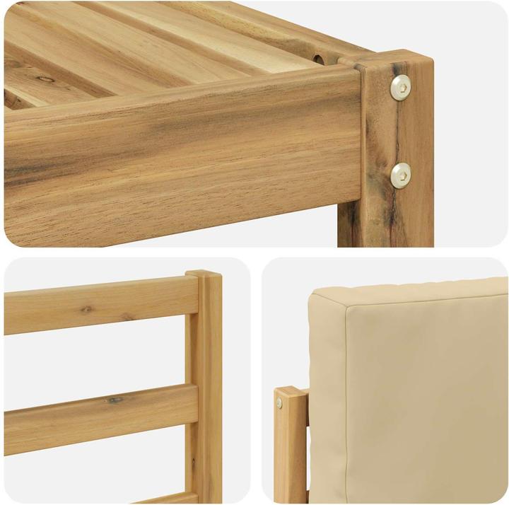 Produktbild vidaXL Outdoor-Sofa