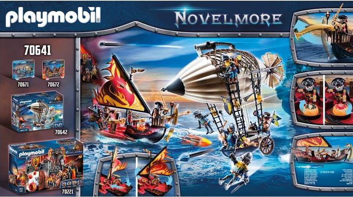 Produktbild Playmobil Burnham Raiders Feuerschiff (70641, Playmobil Novelmore)