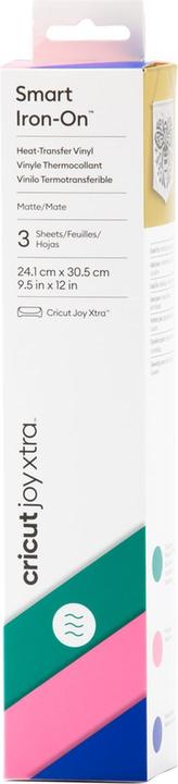 Actual product image Cricut Joy Xtra Smart 3-piece iron-on film, hibiscus