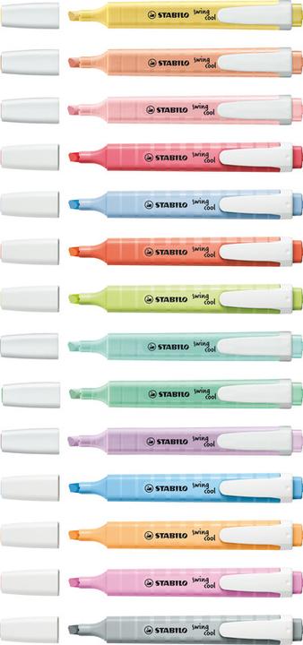 Actual product image STABILO swing cool Pastel highlighter (Soft orange, 4 mm, 1 x)