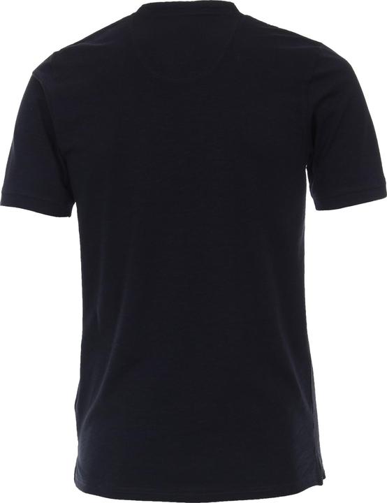 Produktbild Casa Moda T-Shirt Kurzarm-Henley-Shirt mit Print und Stickerei (XL)