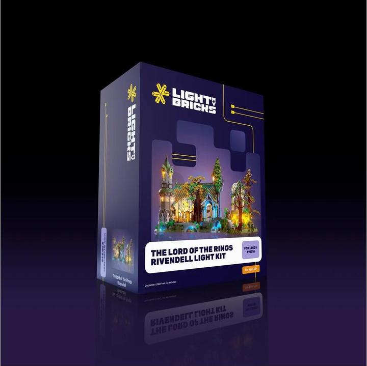 Actual product image Light my bricks LMB 2.0 LEGO® The Lord of the Rings Rivendell #10316 Light Kit