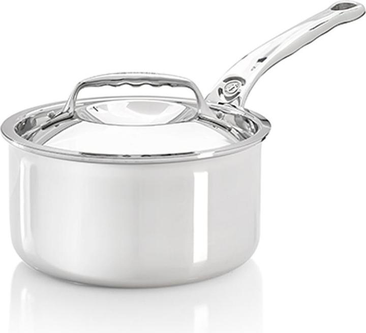 Actual product image de Buyer Affinity saucepan with lid induction (18 cm, Pot, Stainless steel)