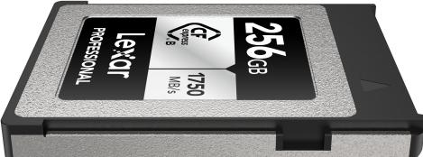 Actual product image Lexar Professional Silver Series (256 GB, CFexpress type B)