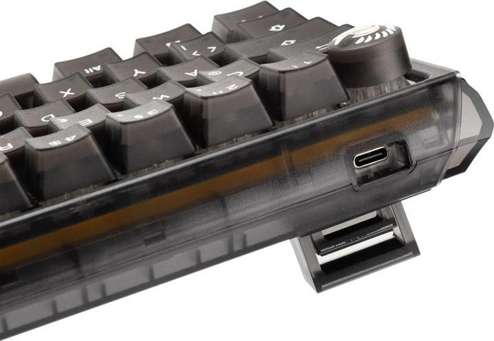 Immagine prodotto Ducky Mini tastiera da gioco One 3 Aura nera, LED RGB - Kailh Jellyfish Y (DE, Cablato)