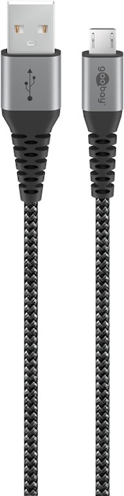 Actual product image Goobay USB A – Micro USB B (0.50 m, USB 2.0)