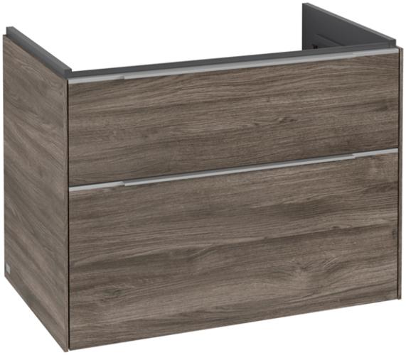 Aluminium glänzend, Stone oak