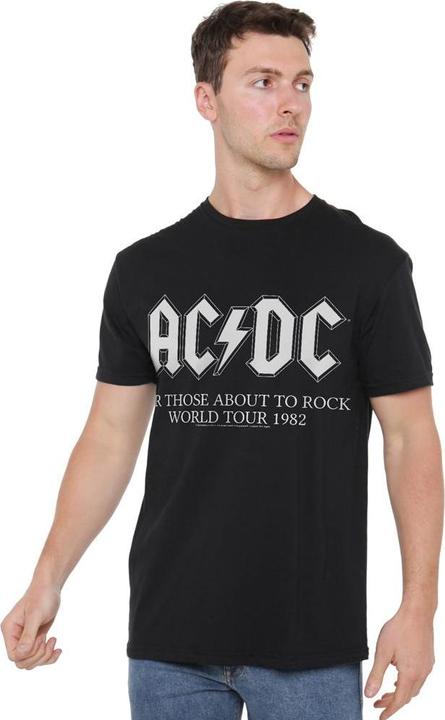 Immagine prodotto AC/DC World Tour 1982 Maglietta Uomo (XXL)