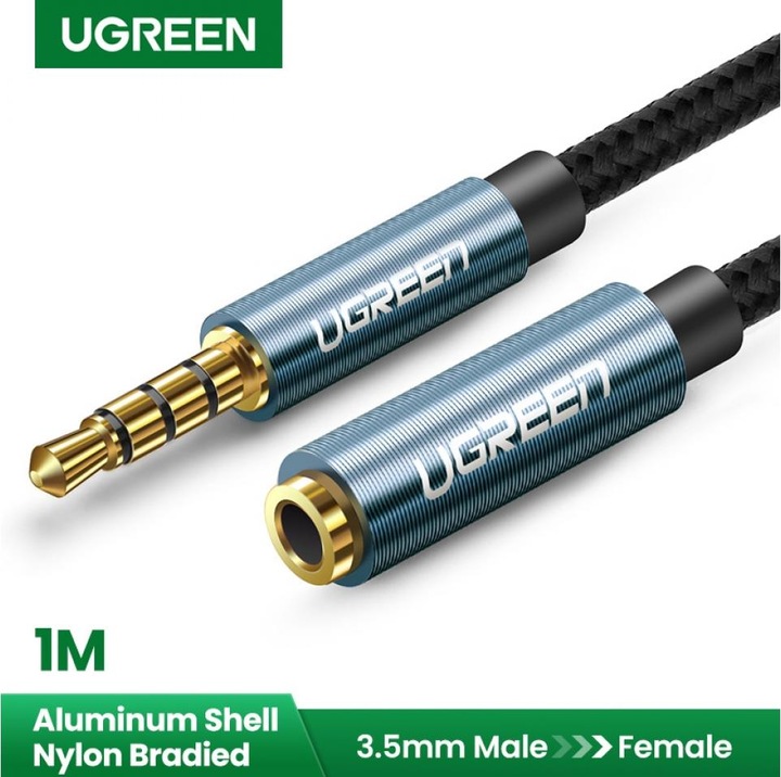 Immagine prodotto Ugreen Jack da 3,5 mm - Jack da 3,5 mm (2 m, Estensione)
