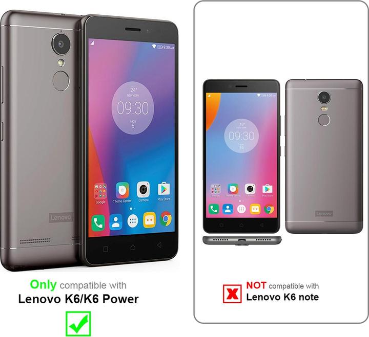 Produktbild Cadorabo Flip wie Invisible Cover (Lenovo K6, Lenovo K6 Power)